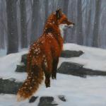 "Silent Snowfall" 18x14
Original Oil 