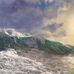 "Silver Seas" 24x50
Original Oil on Canvas