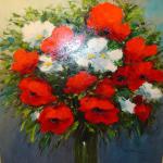 Poppy Spray 35x35