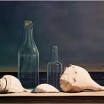 Bottles and Shells 28x20