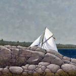 Sails up 23x36