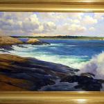 "Rocky Coast Narragansett" 30x50