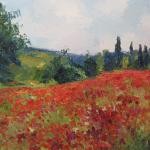 "Poppy Field" 40x30
Original Oil