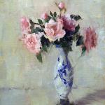 September Morn Roses 12x9