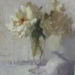 "White Roses and White Jug" 16x12
Original Oil 