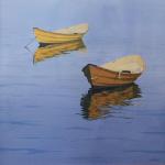 "Twin Dories" 24x24