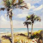 "Beach Palms" 24x20