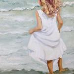 "The White Dress" 40x30