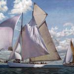 "Classic Yacht Regatta Deja Vu"
30x40