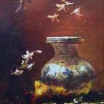 "Vase and Pears" 10x8
Original Oil 