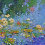 "Wishing Pond" 
36x60