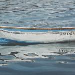 Blue and White Rowboat 24x36
Original Oil