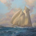 "Schooner Waterwich" 24x36
Original Oil 