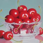 Cherries in Crystal 28x36
Original Oil