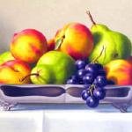 Fruit in Silver 10x16