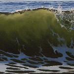 Light Within a Breaking Wave 12x36